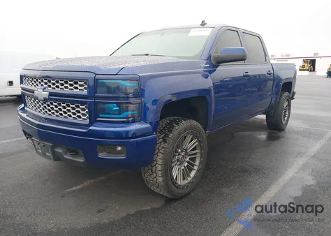 2014 Chevrolet Silverado 1500 1Lt из США, поврежденный, VIN 3GCPCRECXEG489801